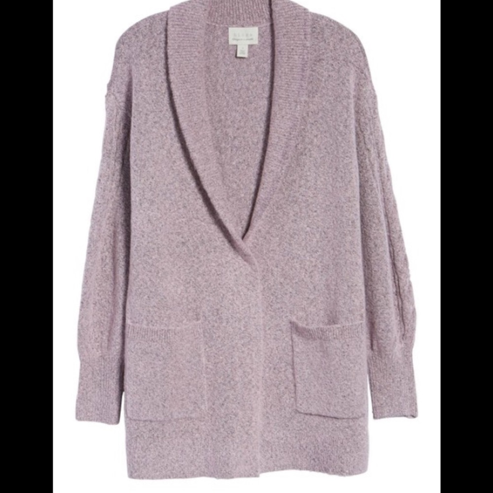 Hinge Mauve Pink Sweater